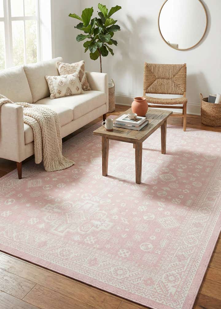 10' x 14' Easy-Clean Aztec Indoor / Outdoor Rug