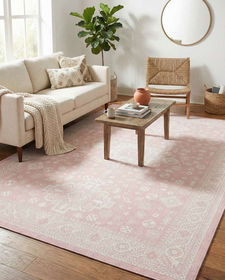 10' x 14' Easy-Clean Aztec Indoor / Outdoor Rug