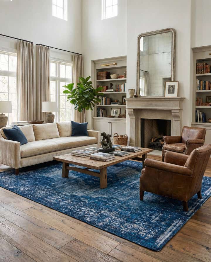 8' 8 x 11' 10 Hand Knotted Ultra Vintage Persian Wool Rug