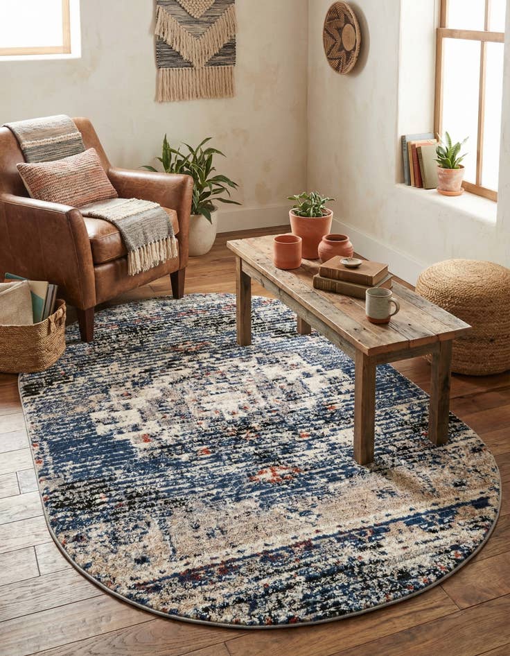 Detail image of  4' x 6' Tucson Oval Rug