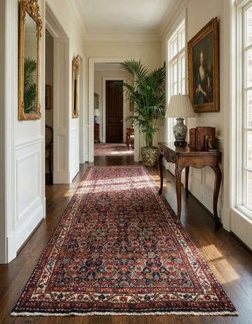 4' 1 x 10' Darjazin Wool Runner Rug