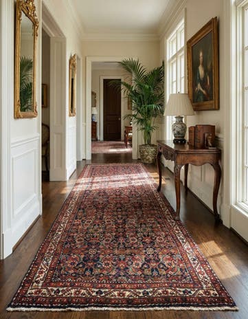 4' 1 x 10' Darjazin Wool Runner Rug