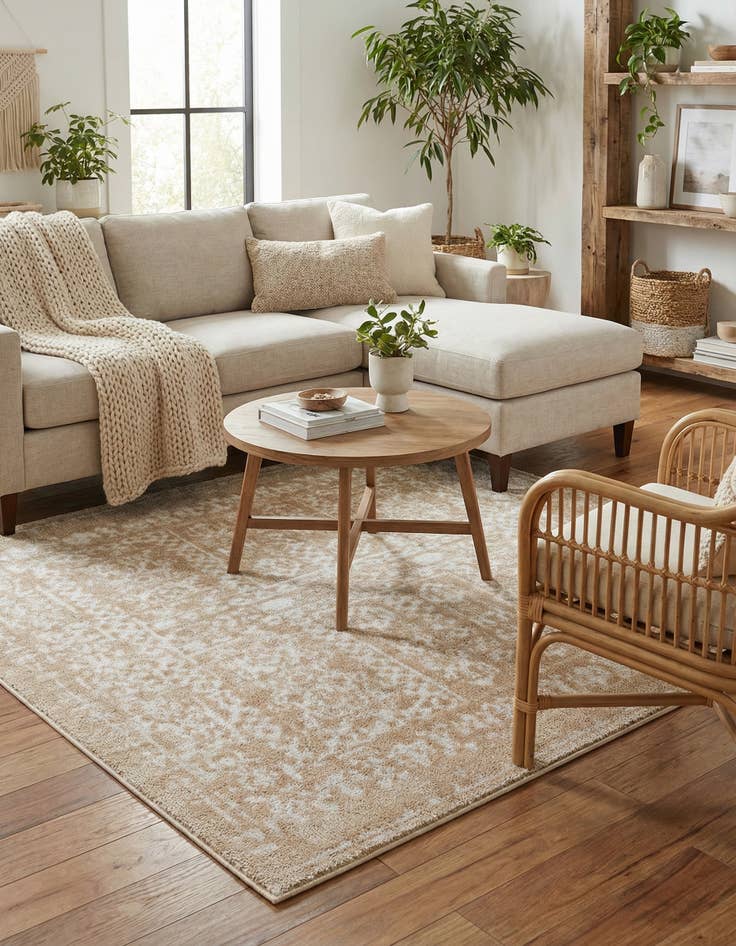 Detail image of 4' x 4' Oxford Square Rug