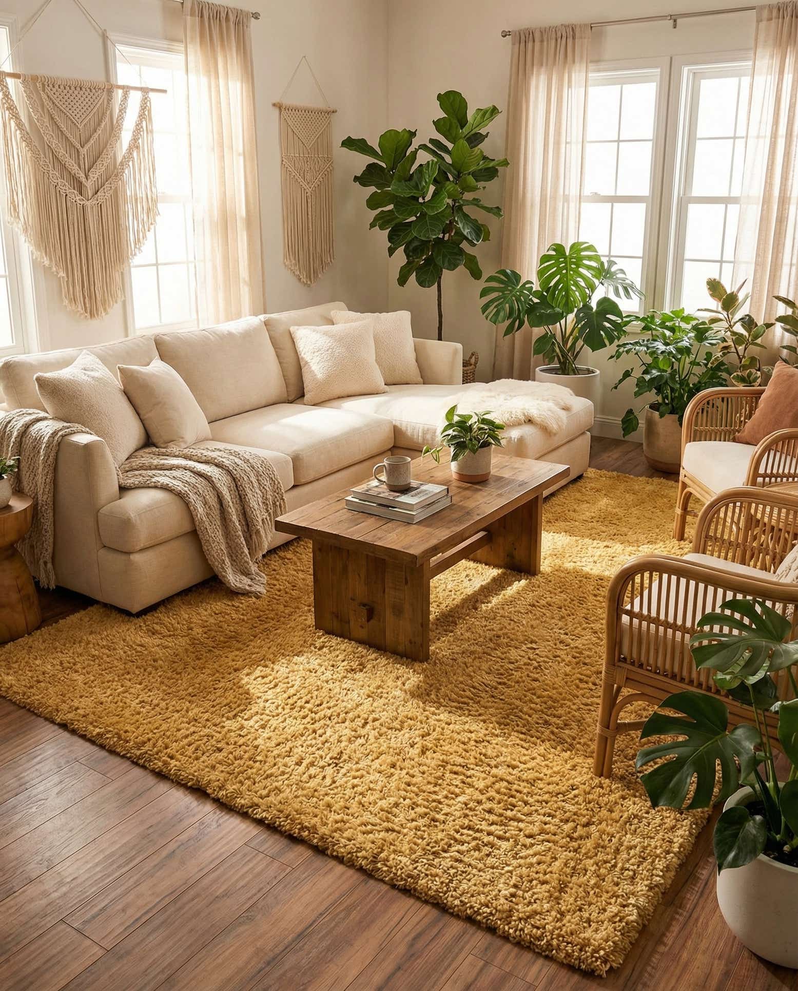 10' x 14' Zermatt Shag Rug