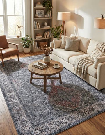 8' 4 x 12' Washable Timeless Rug