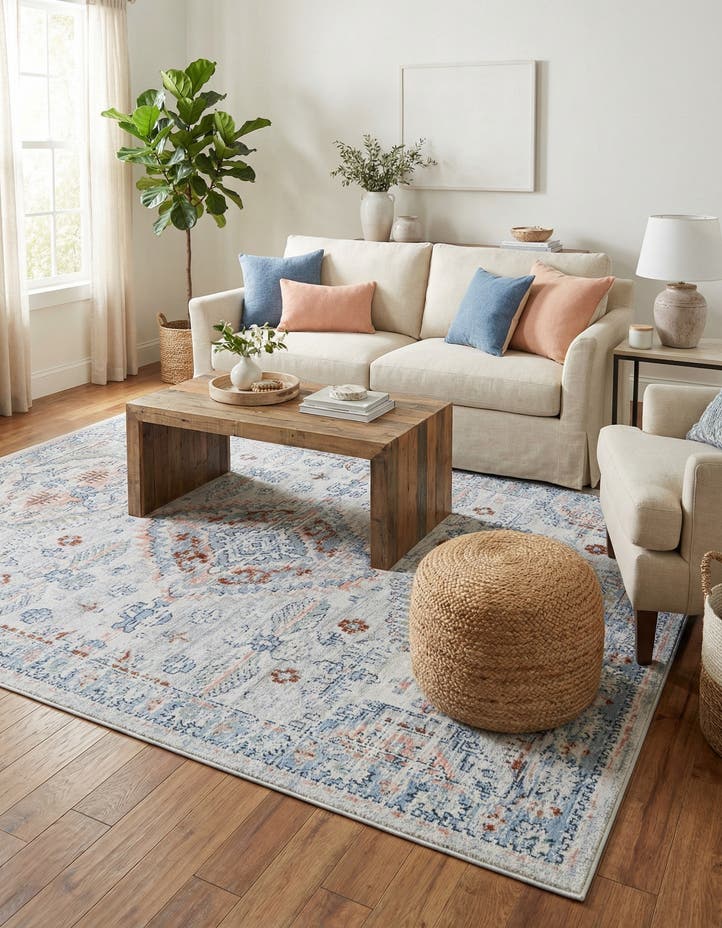 6' x 9' Kamala Washable Rug
