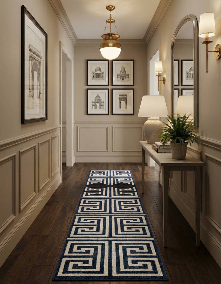 Detail image of  2' 7 x 10' Hera Runner Rug