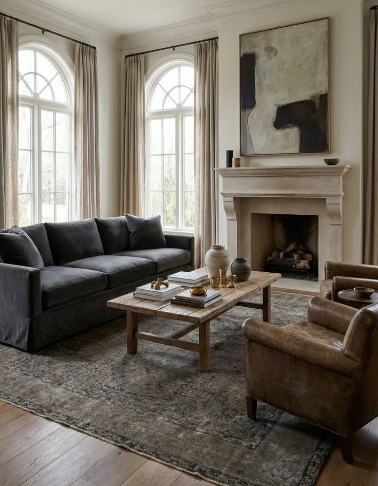 Detail image of 8' x 11' 2  Hand Knotted Ultra Vintage Persian Wool Rug