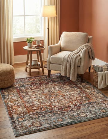 5' x 5' Isabella Square Rug