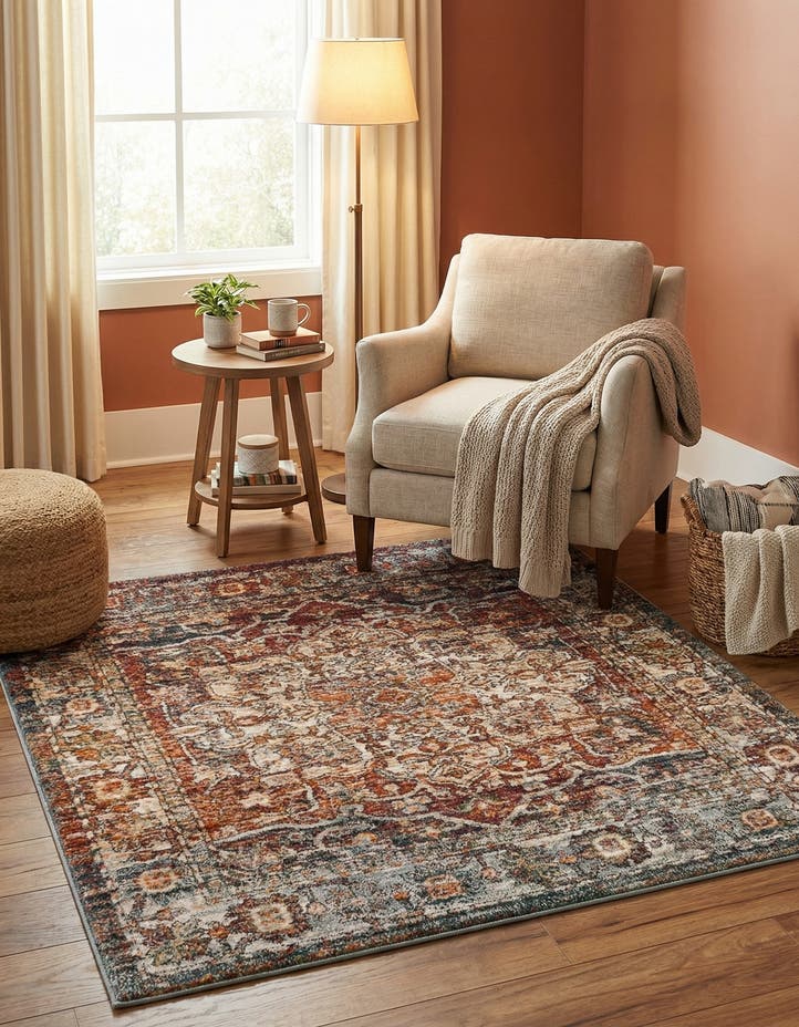 5' x 5' Isabella Square Rug