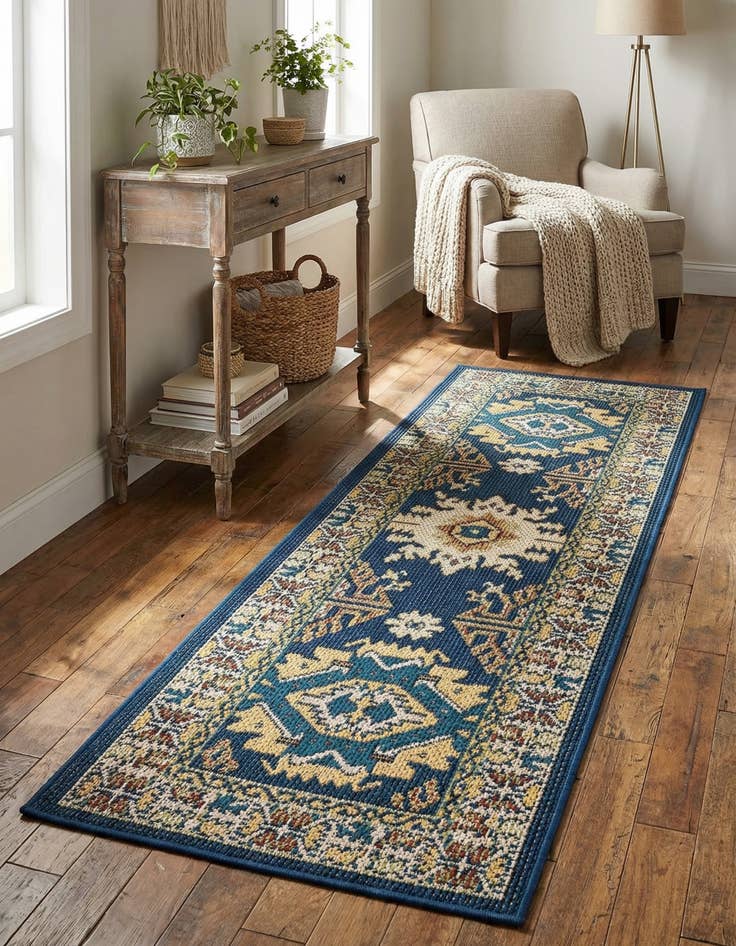 Detail image of 2' x 5' Easy-Clean Baja Indoor / Outdoor Runner Rug