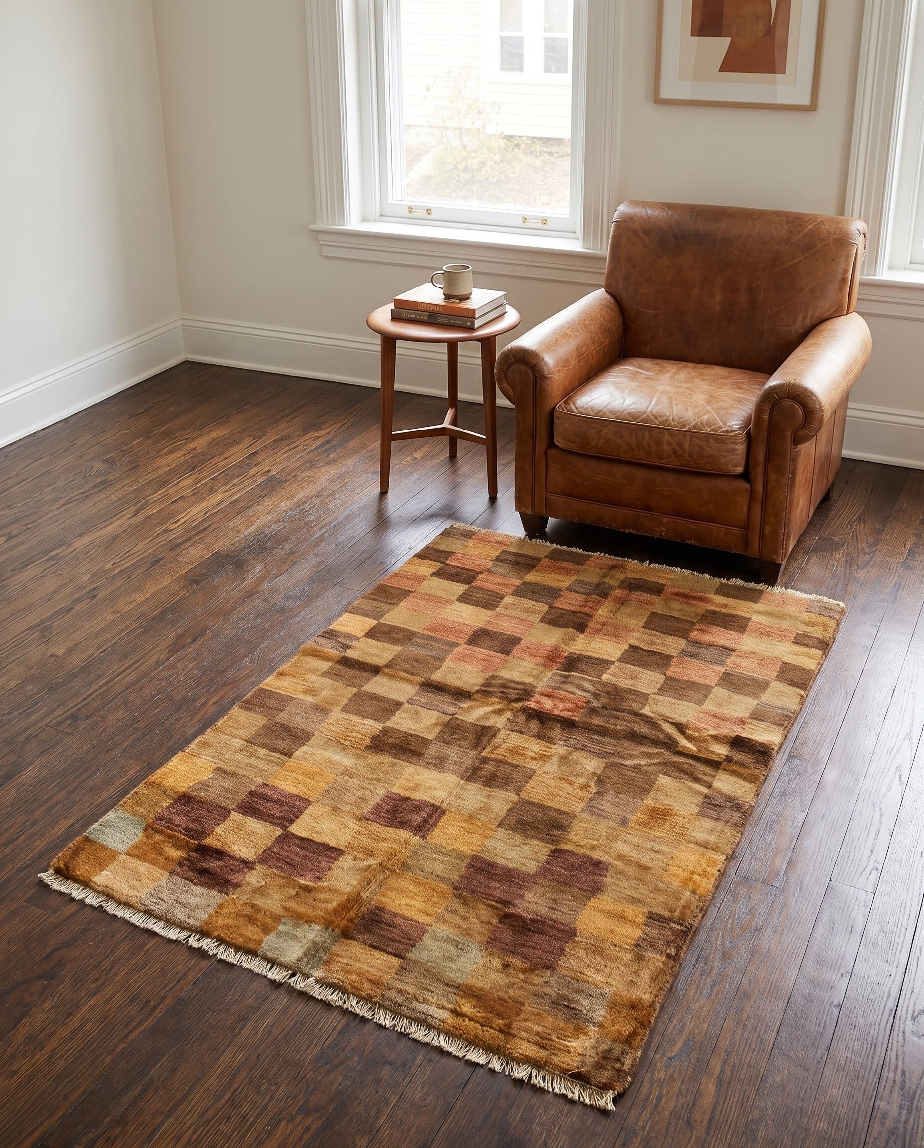 3' x 5' Hand Knotted Modern Ziegler Wool Rug