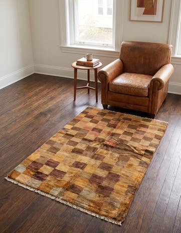 3' x 5' Hand Knotted Modern Ziegler Wool Rug