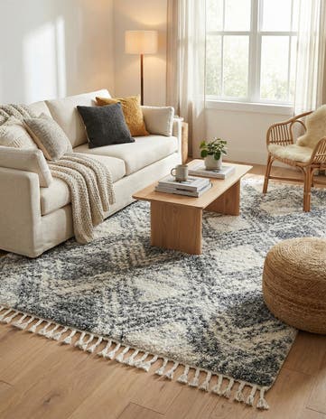 5' 3 x 7' 9 Athena Shag Rug