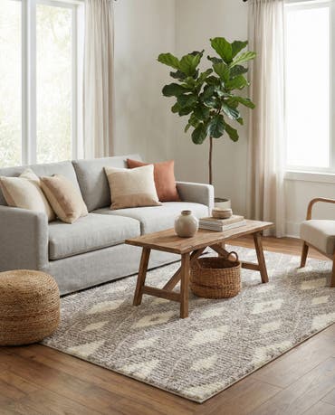  4' x 6' Sepia Rug
