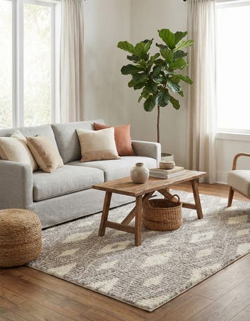 4' x 6' Sepia Rug