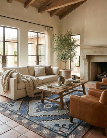 8' 7 x 10' 3 Hand Knotted Moroccan Wool Rug