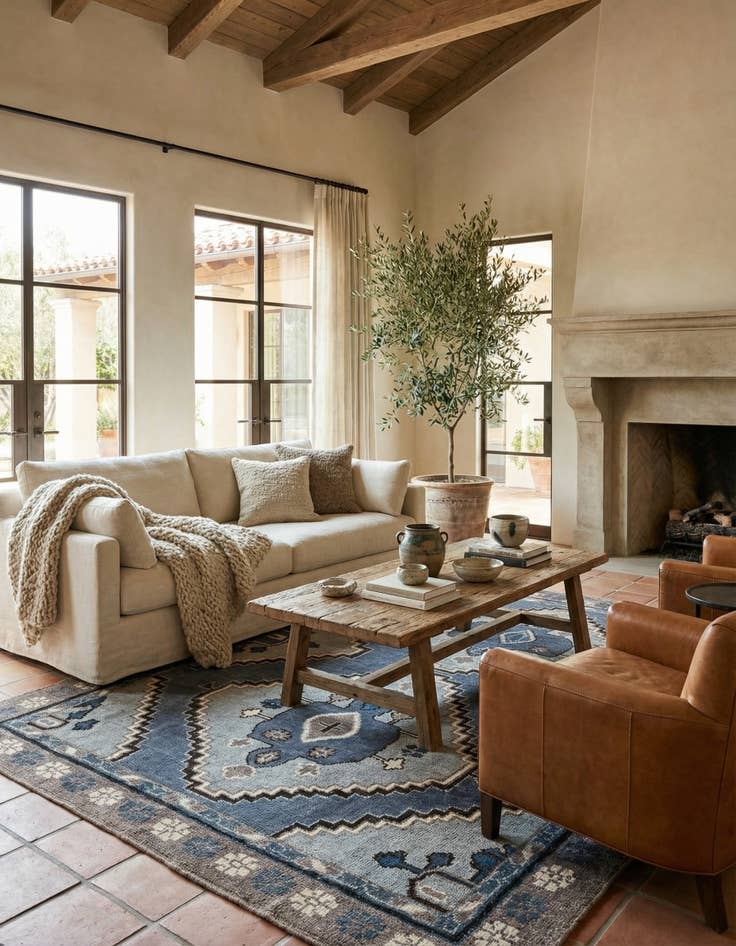 Detail image of 8' 7 x 10' 3  Hand Knotted Moroccan Wool Rug