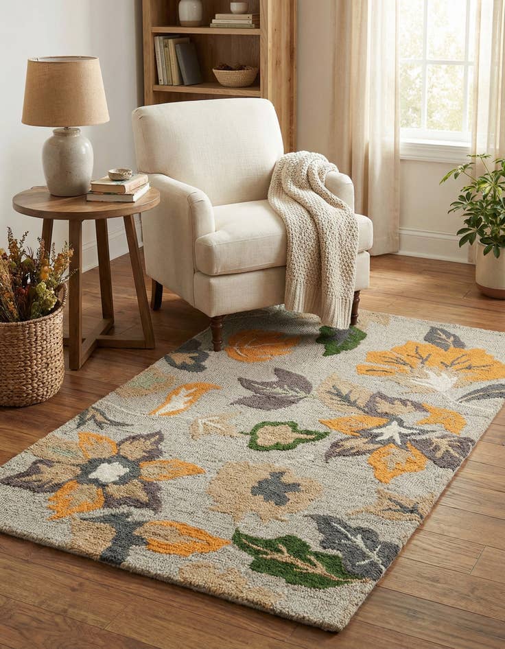 Detail image of  3' x 4' 10 Agra Rug