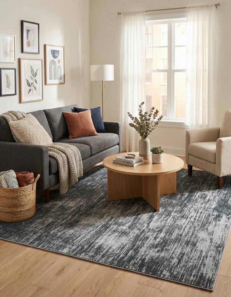 Detail image of 7' 7 x 7' 7 Asha Square Rug