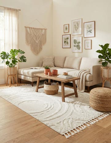 5' 3 x 8' Boho Rug