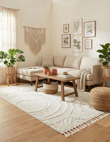 5' 3 x 8' Boho Rug