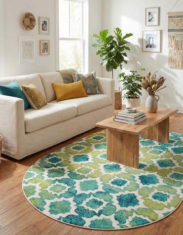 4' x 6' Azalea Oval Rug