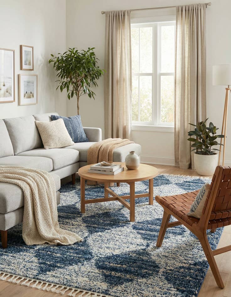 Detail image of 10' x 14' Serenity Shag Rug