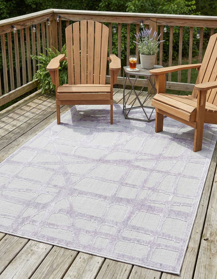 Detail image of 5' x 7' 7 Easy-Clean Indoor / Outdoor Rug