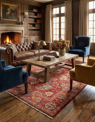 6' 10 x 9' 10 Hand Knotted Ariana Ziegler Rug