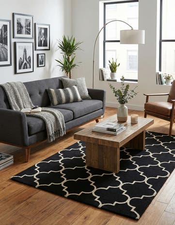 5' 1 x 8' Luna Wool Rug