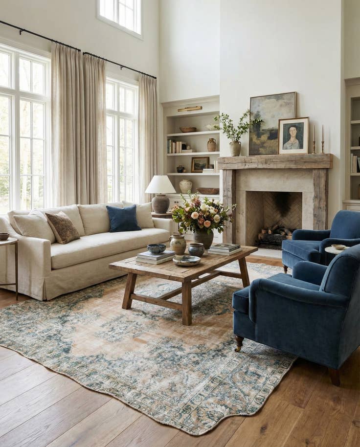 Detail image of 8' 4 x 11' 10 Hand Knotted Ultra Vintage Persian Wool Rug