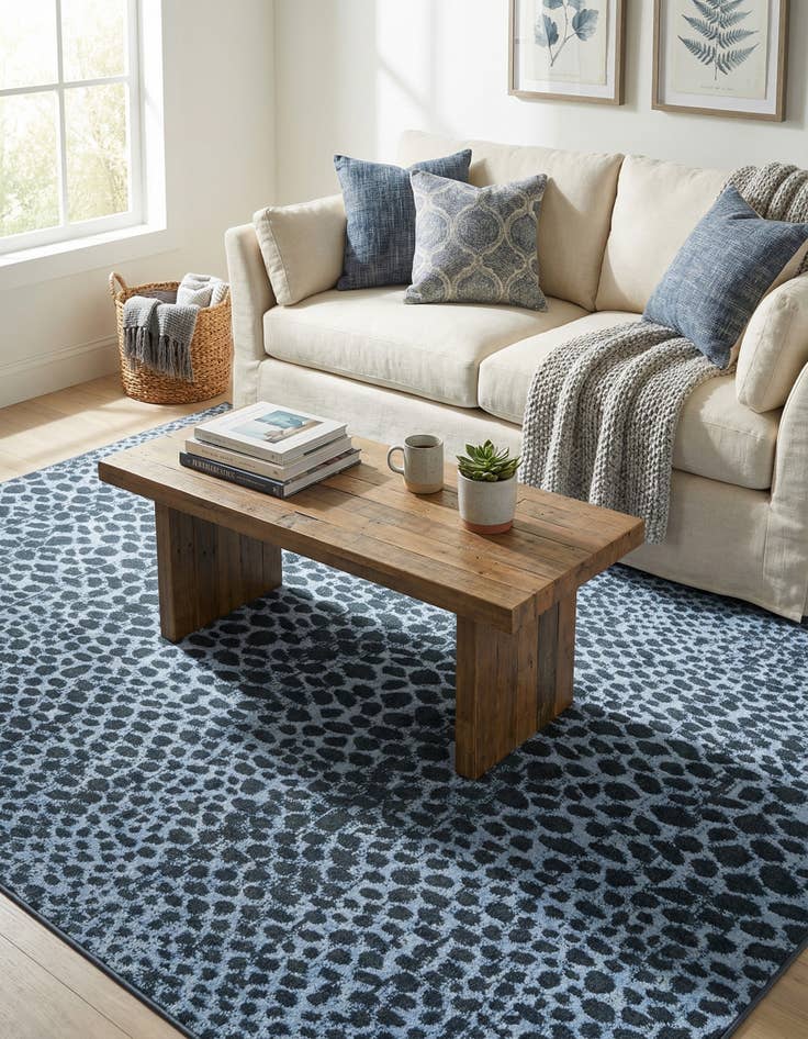 Detail image of 6' x 9' Kamala Washable Rug