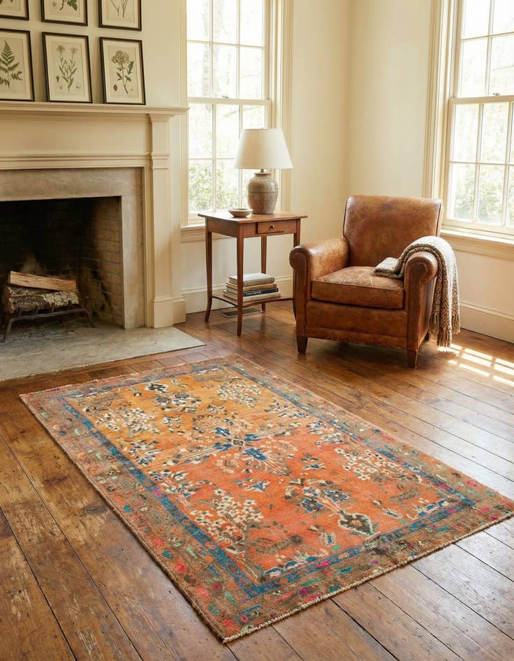 Detail image of 3' 5 x 6' 2 Hamedan Rug