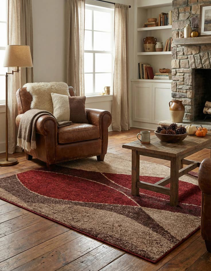 Detail image of 4' x 4' Harvest Square Rug