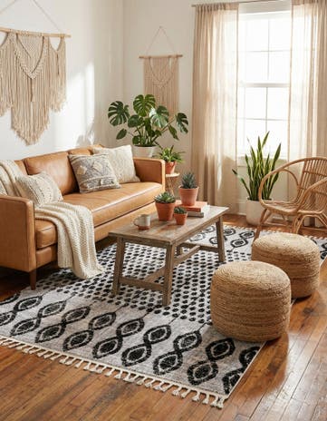 Black Cherokee Rug