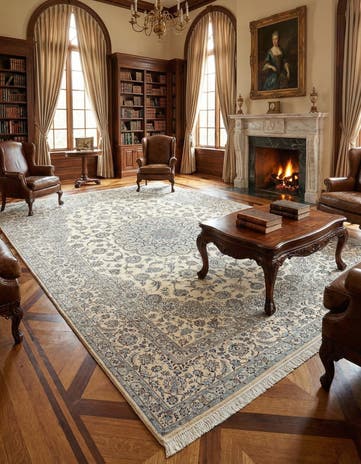 11' 6 x 16' 5 Nain Wool Rug
