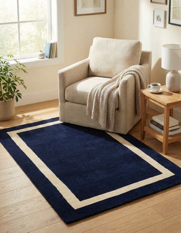 3' 3 x 5' 3 Jill Zarin Border Wool Rug