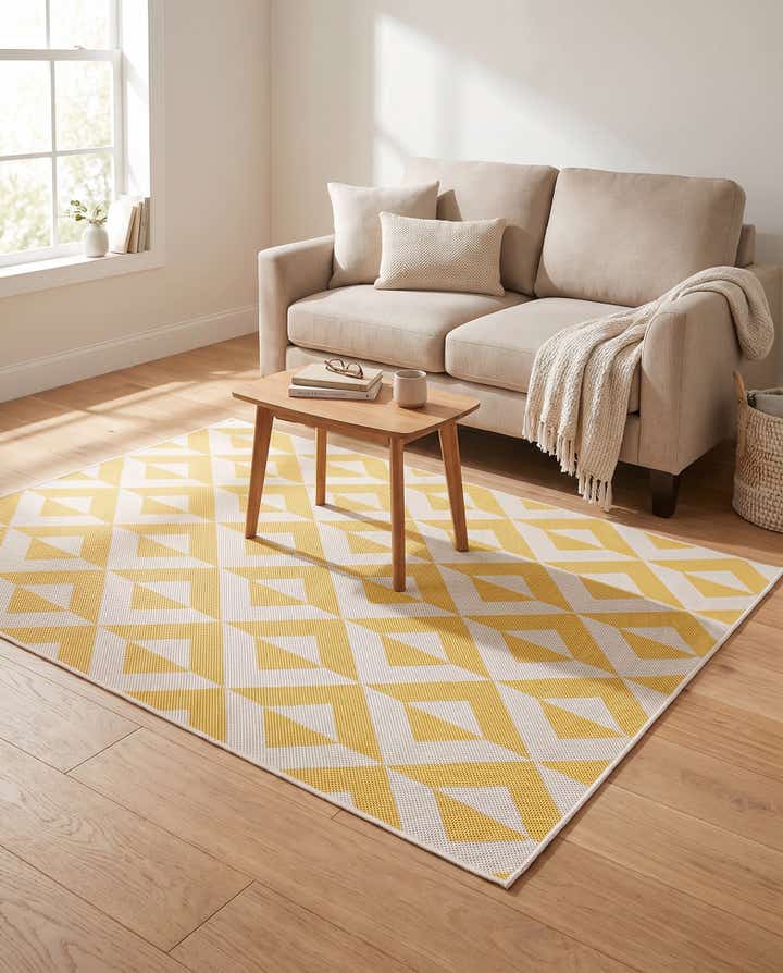 4' x 6' Easy-Clean Jill Zarin Napa Indoor / Outdoor Rug