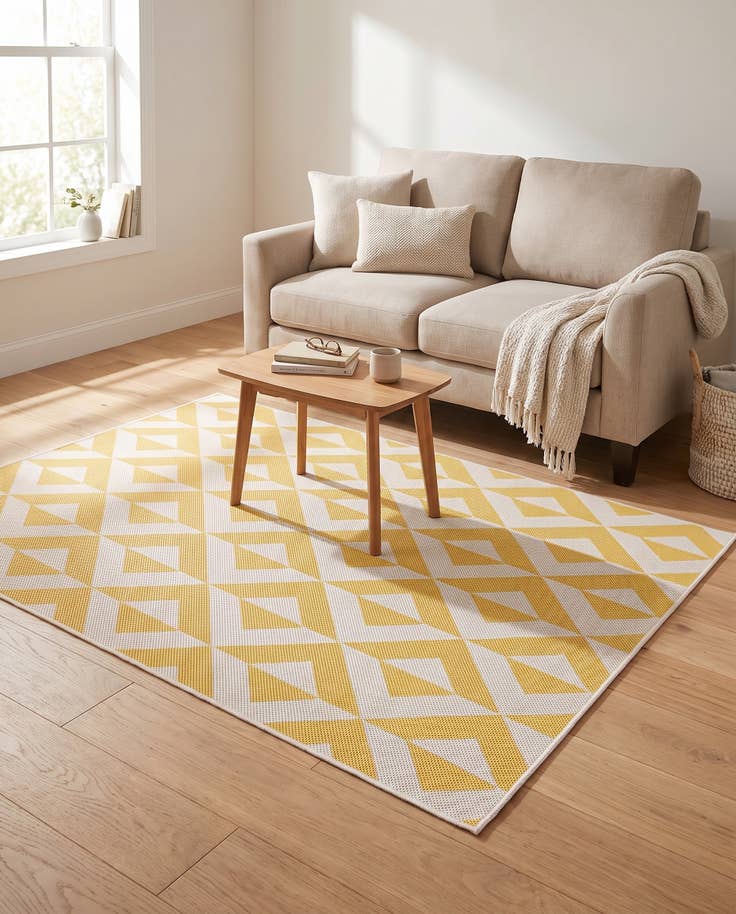 Detail image of 4' x 6' Easy-Clean Jill Zarin Napa Indoor / Outdoor Rug