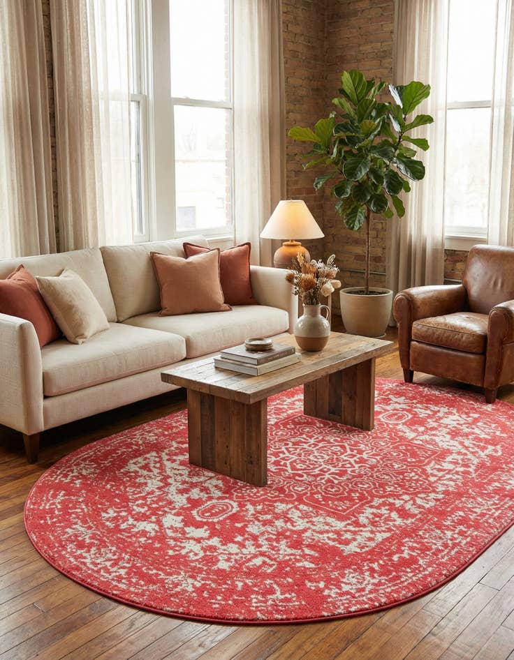 Detail image of 5' 3 x 8' Arlington Oval Rug