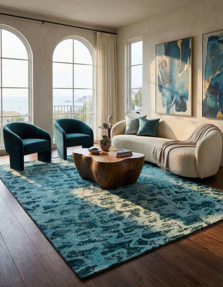 Detail image of  8' 1 x 11' 5  Hand Knotted Ultra Vintage Persian Wool Rug