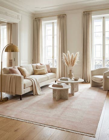 6' 6 x 9' 11 Hand Knotted Darya Wool Rug