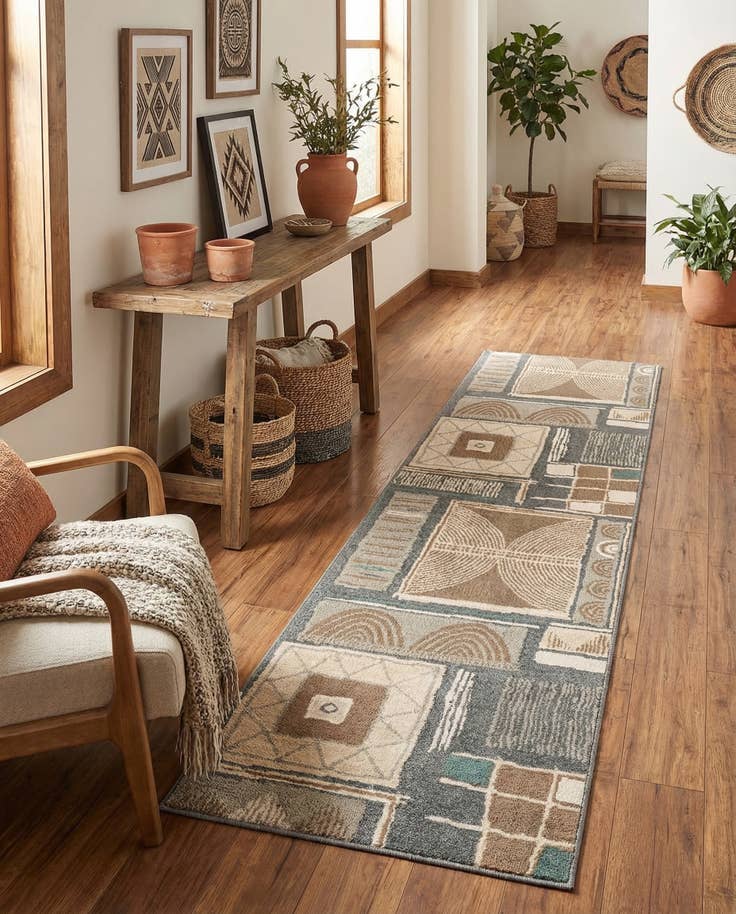 Detail image of 2' 7 x 10' Savannah Runner Rug