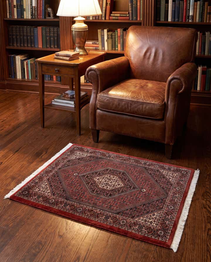 80cm x 100cm Handgeknüpft Afshar Persisch Wolle Quadrat Teppich