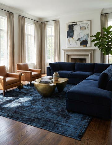 7' 5 x 10' 9 Hand Knotted Ultra Vintage Persian Wool Rug