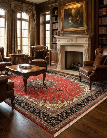 8' 3 x 12' Tabriz Rug