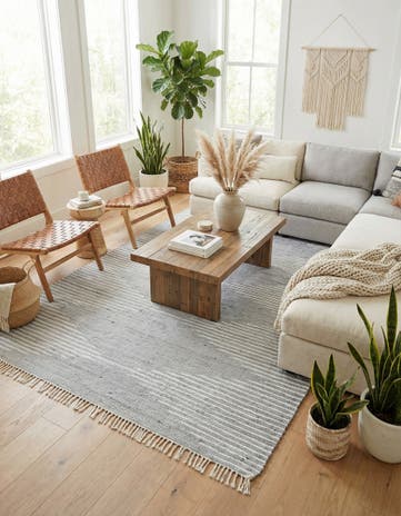 9' x 12' Chindi Cotton Rug
