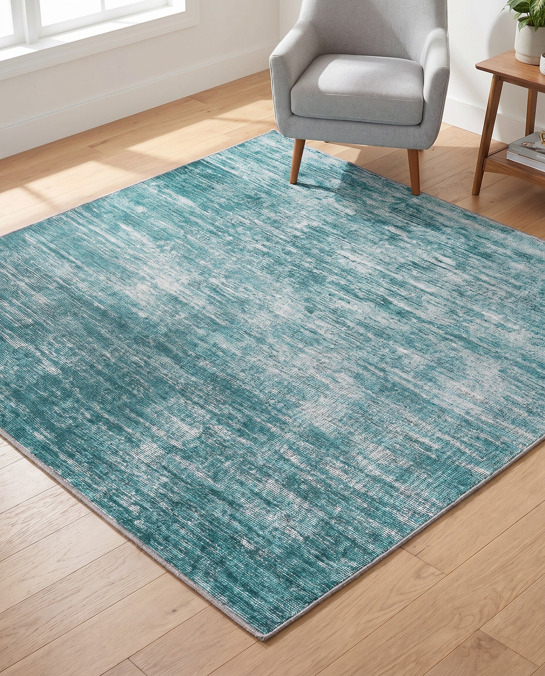 5' x 5' Asha Square Rug