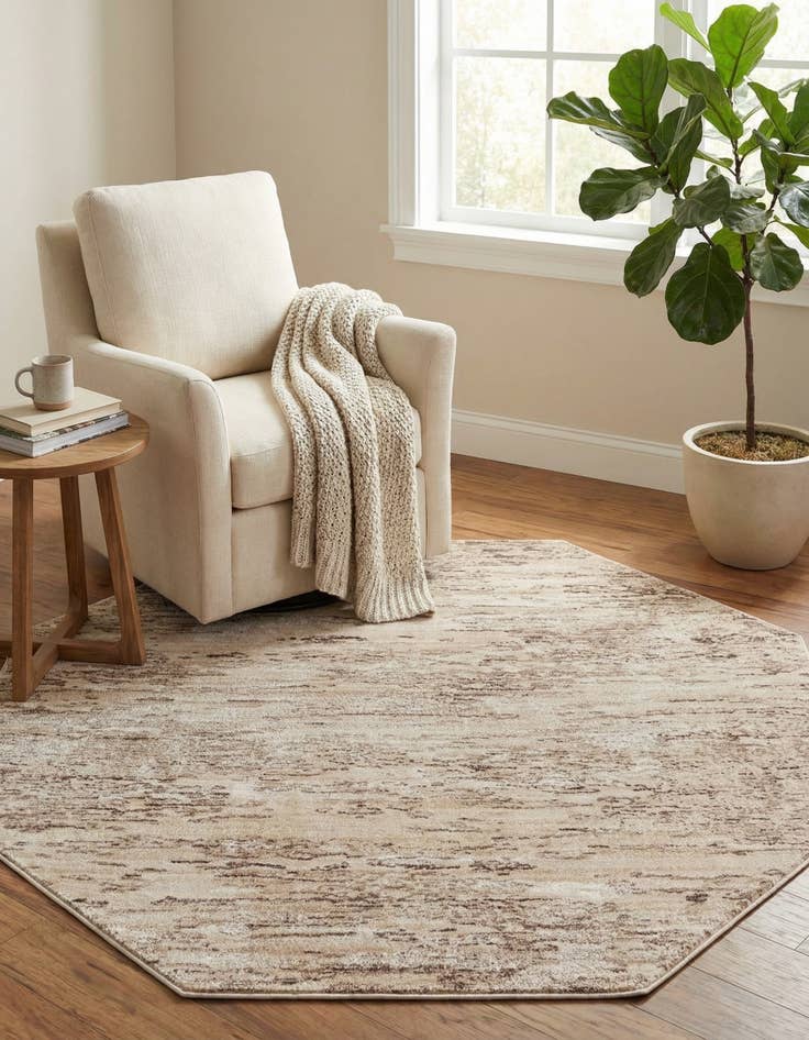 Detail image of 7' x 7' Oasis Octagon Rug